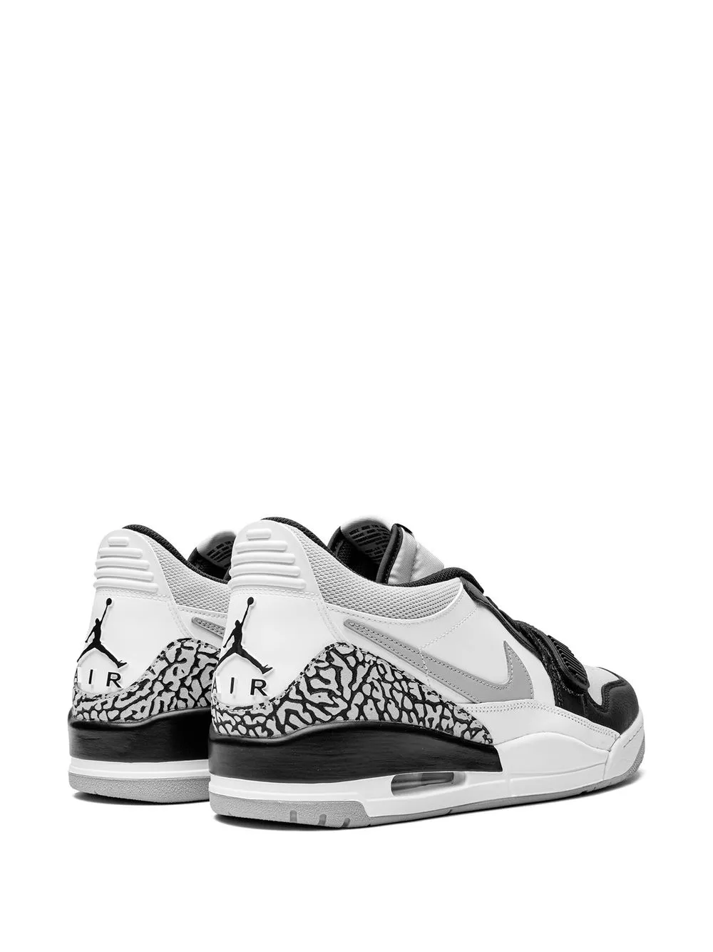 Jordan Legacy 312 Low White Black Grey Image 3