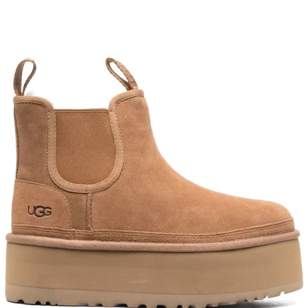 UGG Neumel Platform Chelsea Boot Chestnut