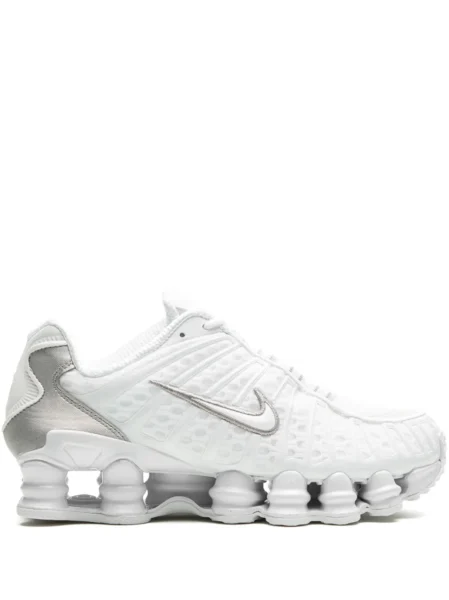 Nike Shox TL White Metallic Silver Max Orange