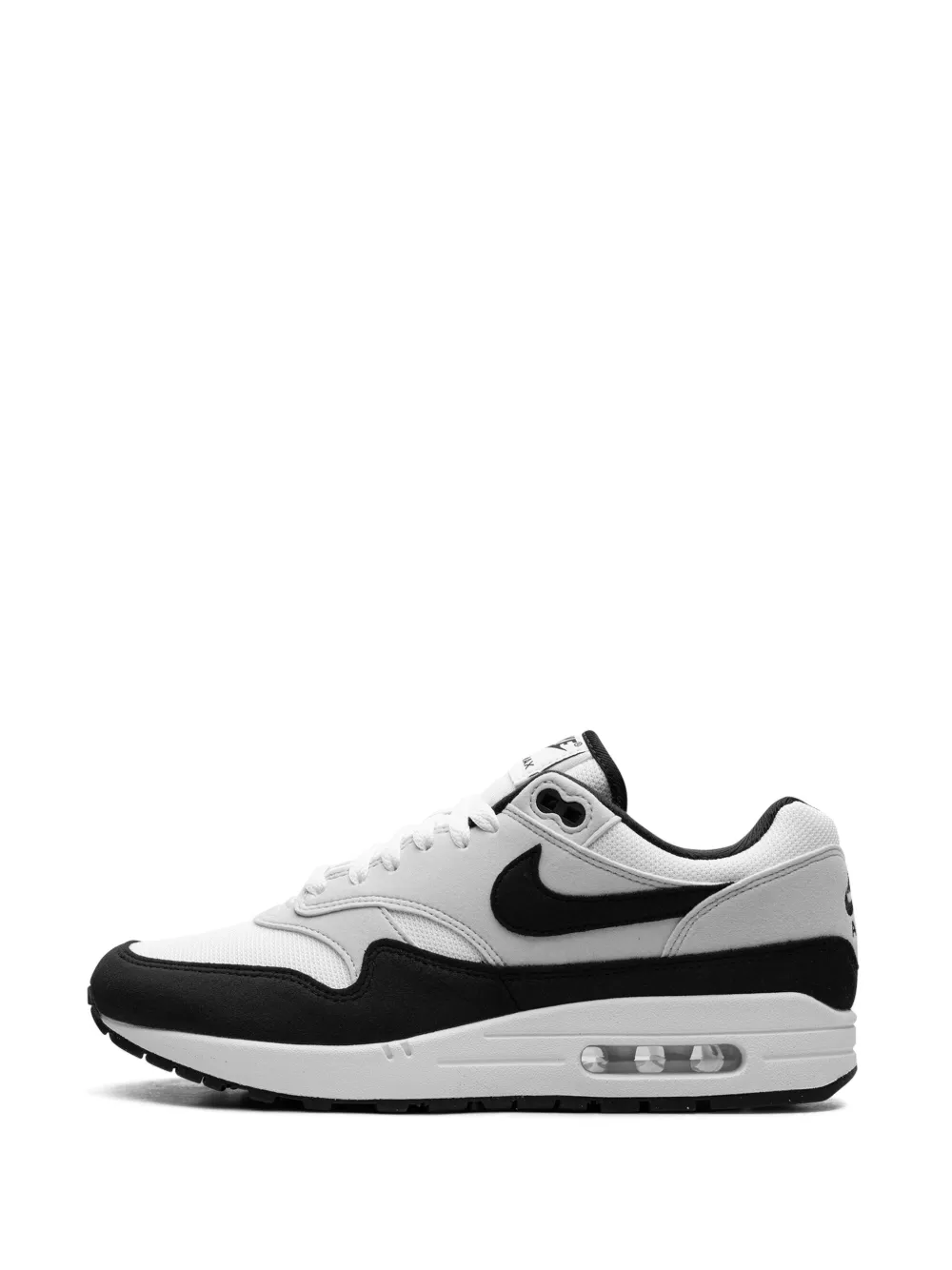 Nike Air Max 1 White Black Image 3