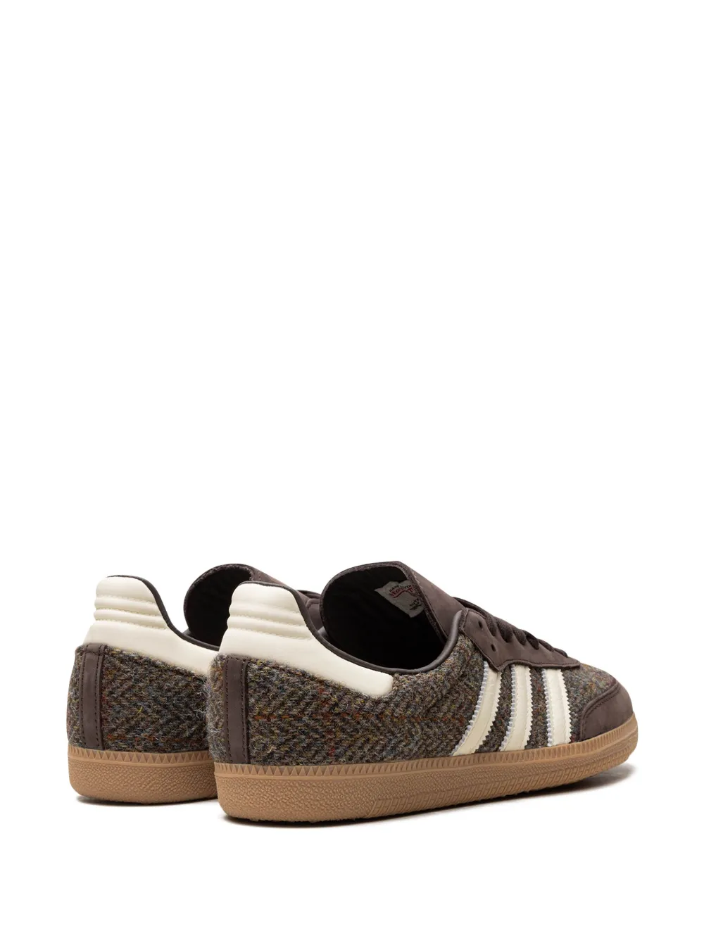 Adidas Samba OG Dark Brown Tweed Image 4