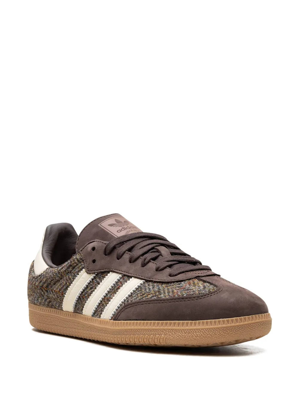 Adidas Samba OG Dark Brown Tweed Image 2