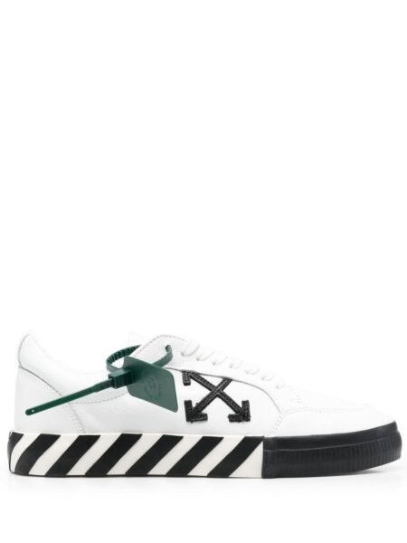 OFF WHITE Vulcanized Low Canvas White Black
