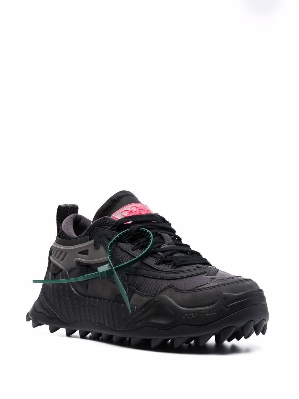 OFF WHITE Odsy 1000 Black Grey Fucshia Image 2