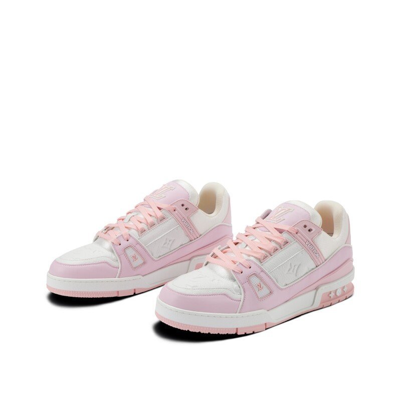 Louis Vuitton LV Trainer Pink Rose Image 2
