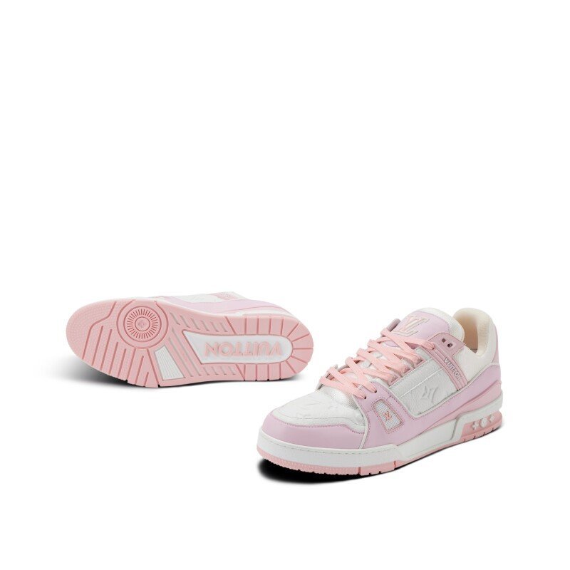 Louis Vuitton LV Trainer Pink Rose Image 5
