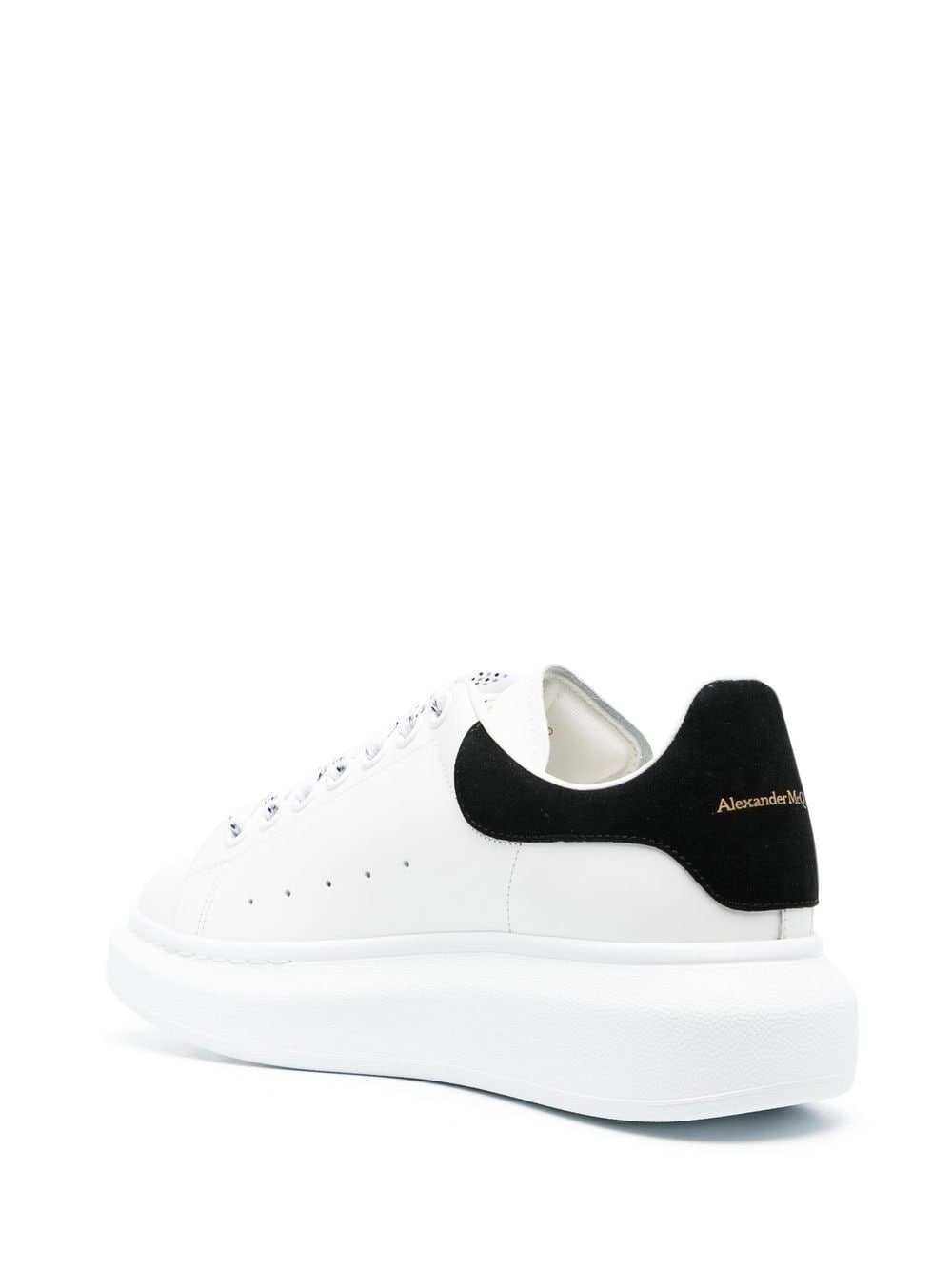 Alexander McQueen Oversized White Black Image 3