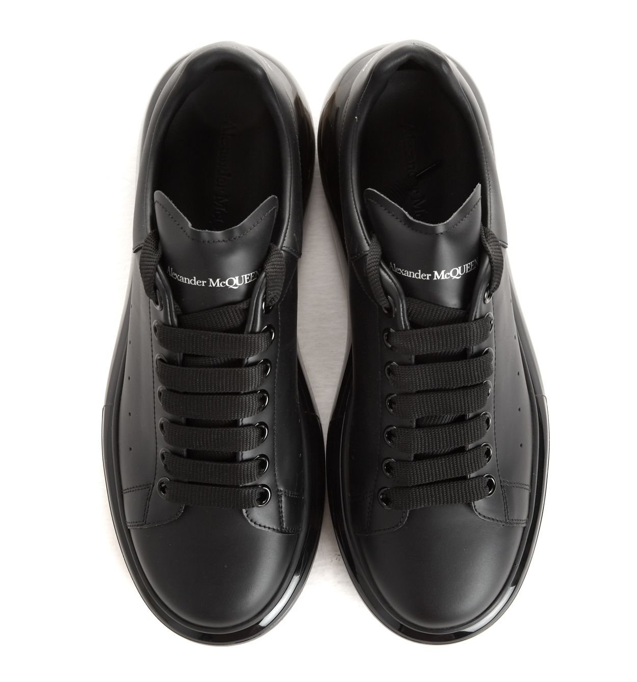 Alexander McQueen Oversized Black Shiny Sole Image 4