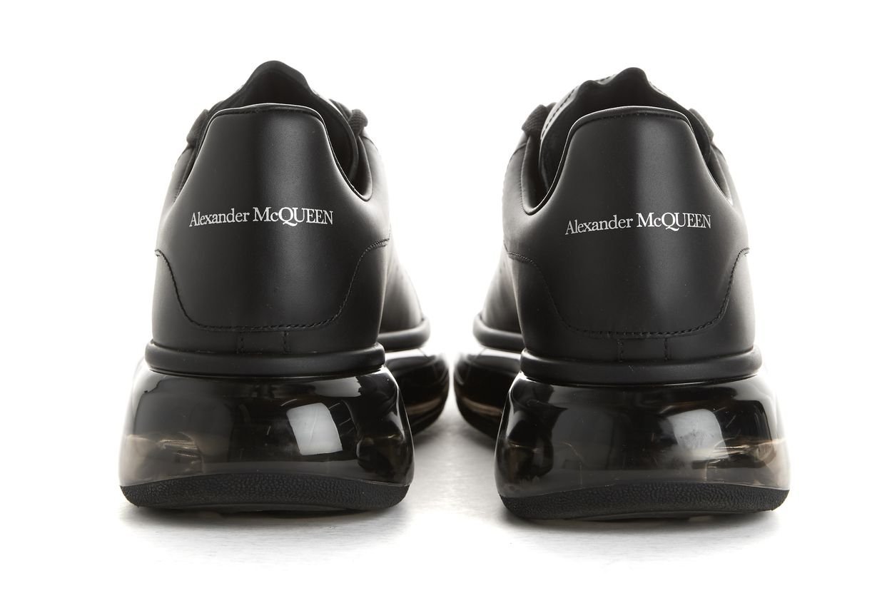 Alexander McQueen Oversized Black Shiny Sole Image 5