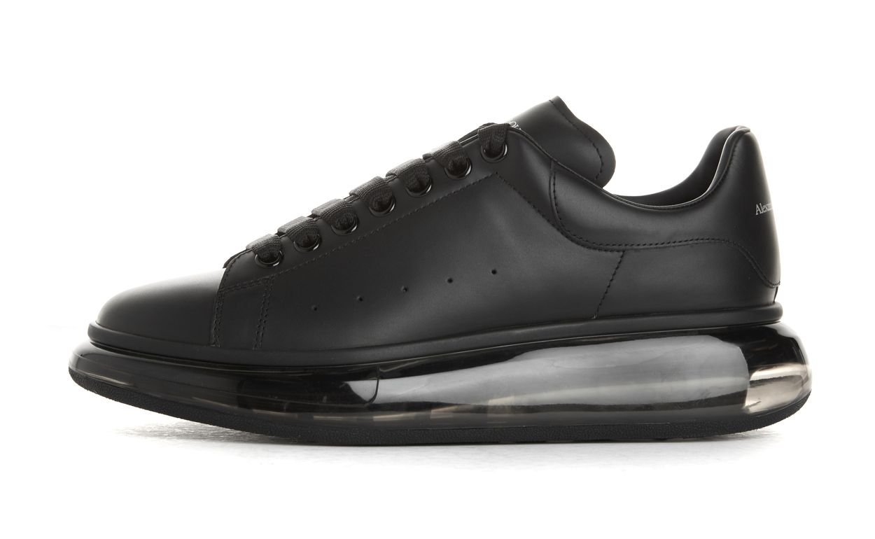 Alexander McQueen Oversized Black Shiny Sole Image 3