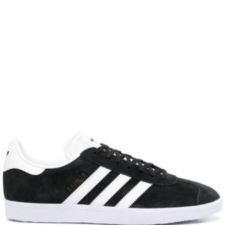 Adidas Gazelle Core Black Cloud White Gold Metallic (PS)