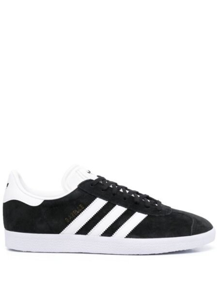 Adidas Gazelle Core Black Cloud White Gold Metallic (PS)