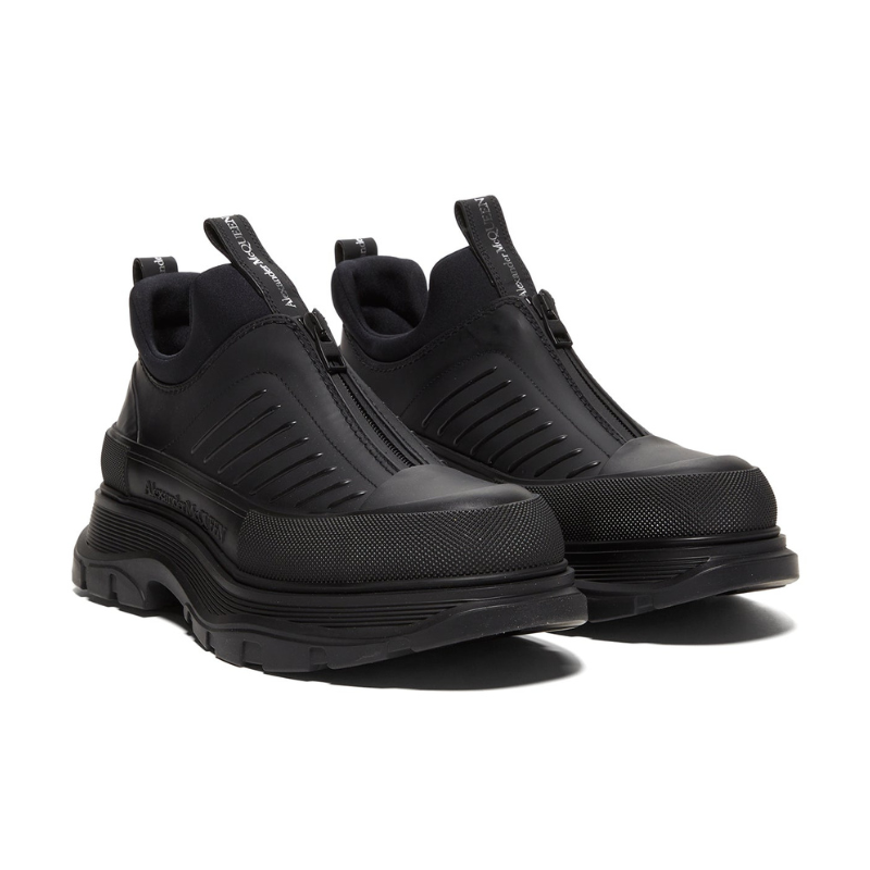 Alexander McQueen Tread Slick Zip Up Black Image 3