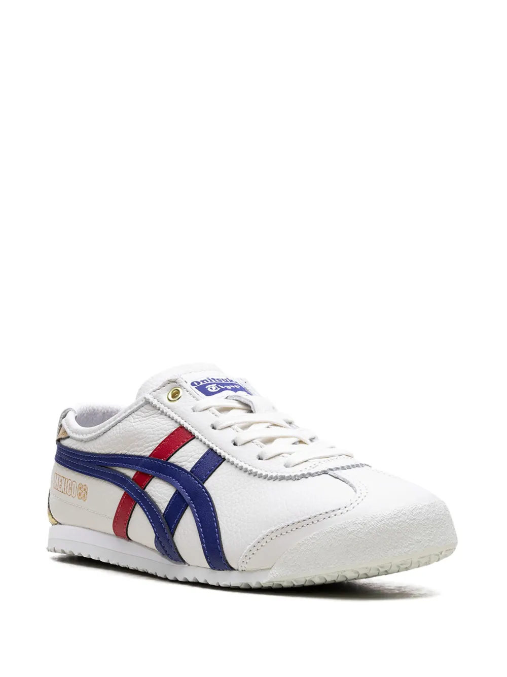 Onitsuka Tiger Mexico 66 White Dark Blue Red Gold Image 2