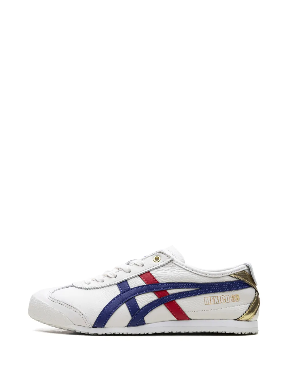 Onitsuka Tiger Mexico 66 White Dark Blue Red Gold Image 3