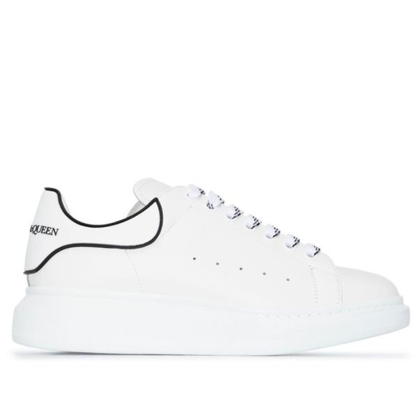 Alexander McQueen Oversized White Black Trim