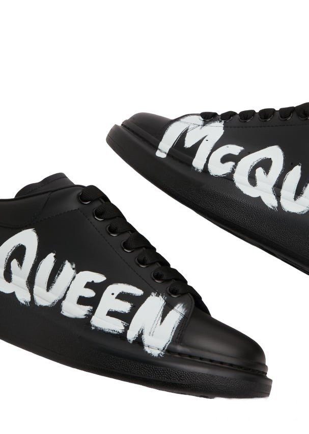 Alexander McQueen Oversized Graffiti Black Image 4
