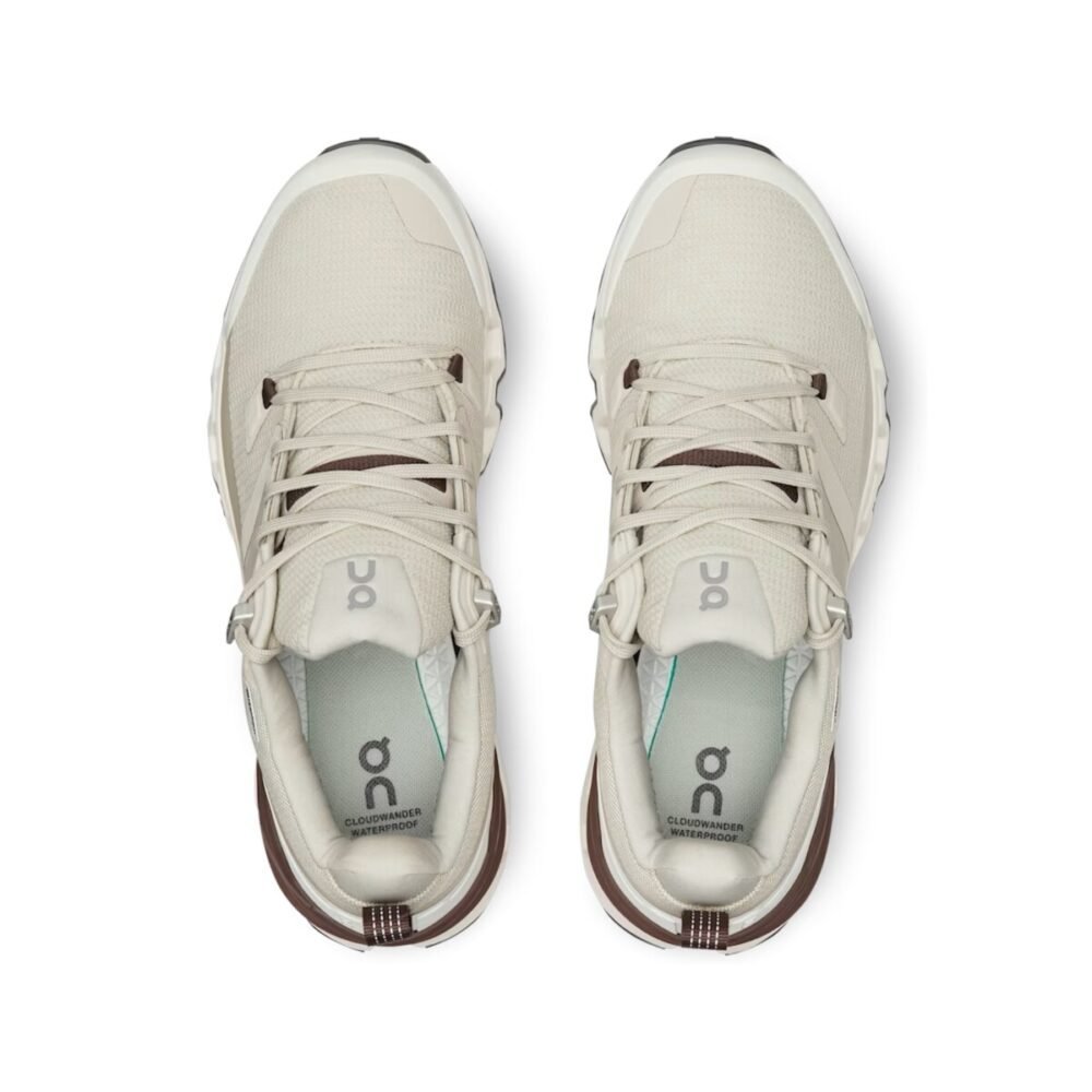 On Running Cloundwander Waterproof Sand Ivory Image 3