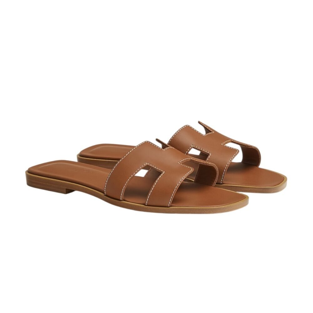 Hermes Oran sandal Gold Image 2