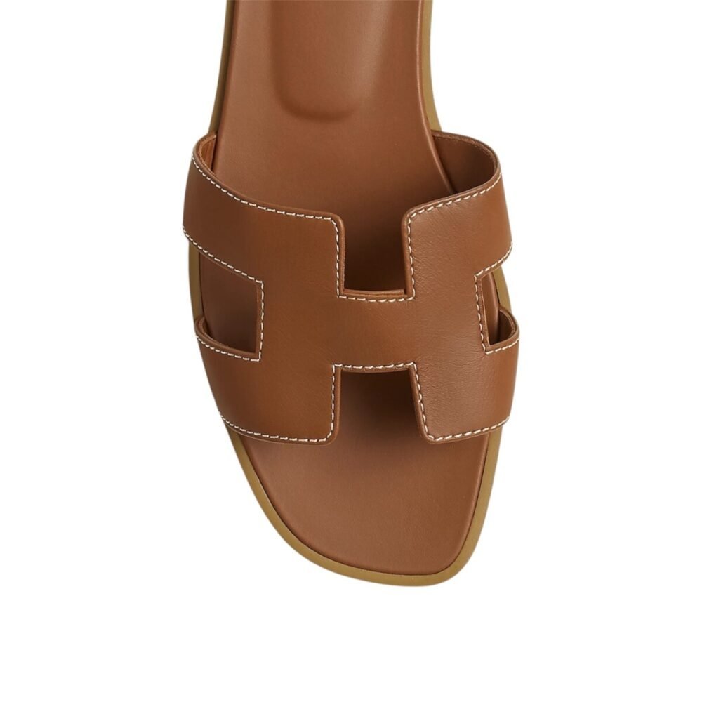 Hermes Oran sandal Gold Image 4