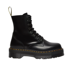 Dr. Martens Jadon Platform Boots Black Smooth Leather