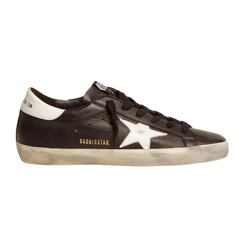 Golden Goose Super Star – Black White Leather