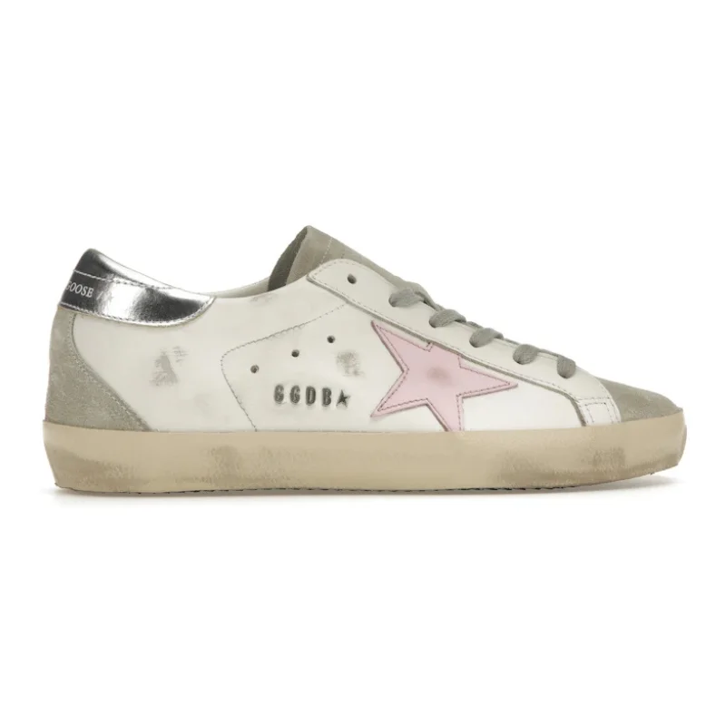 Golden Goose Super Star Ice White Orchid Pink