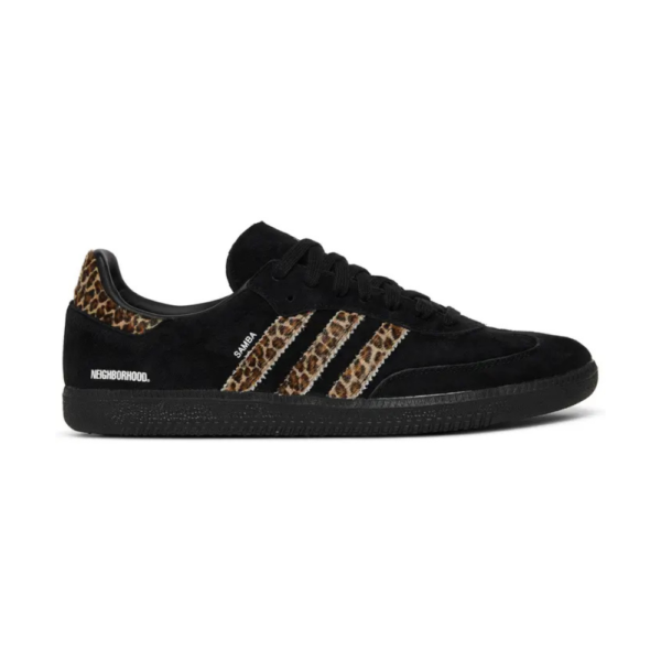 END x Neighborhood x adidas Samba 'Black Leopard'