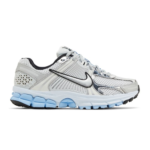 Metallic Silver Blue Tint