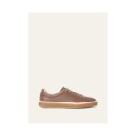 Grey Taupe Suede